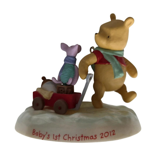 2012 Baby's First Christmas Hallmark Ornament (Winnie the Pooh) QXD1601 Image1
