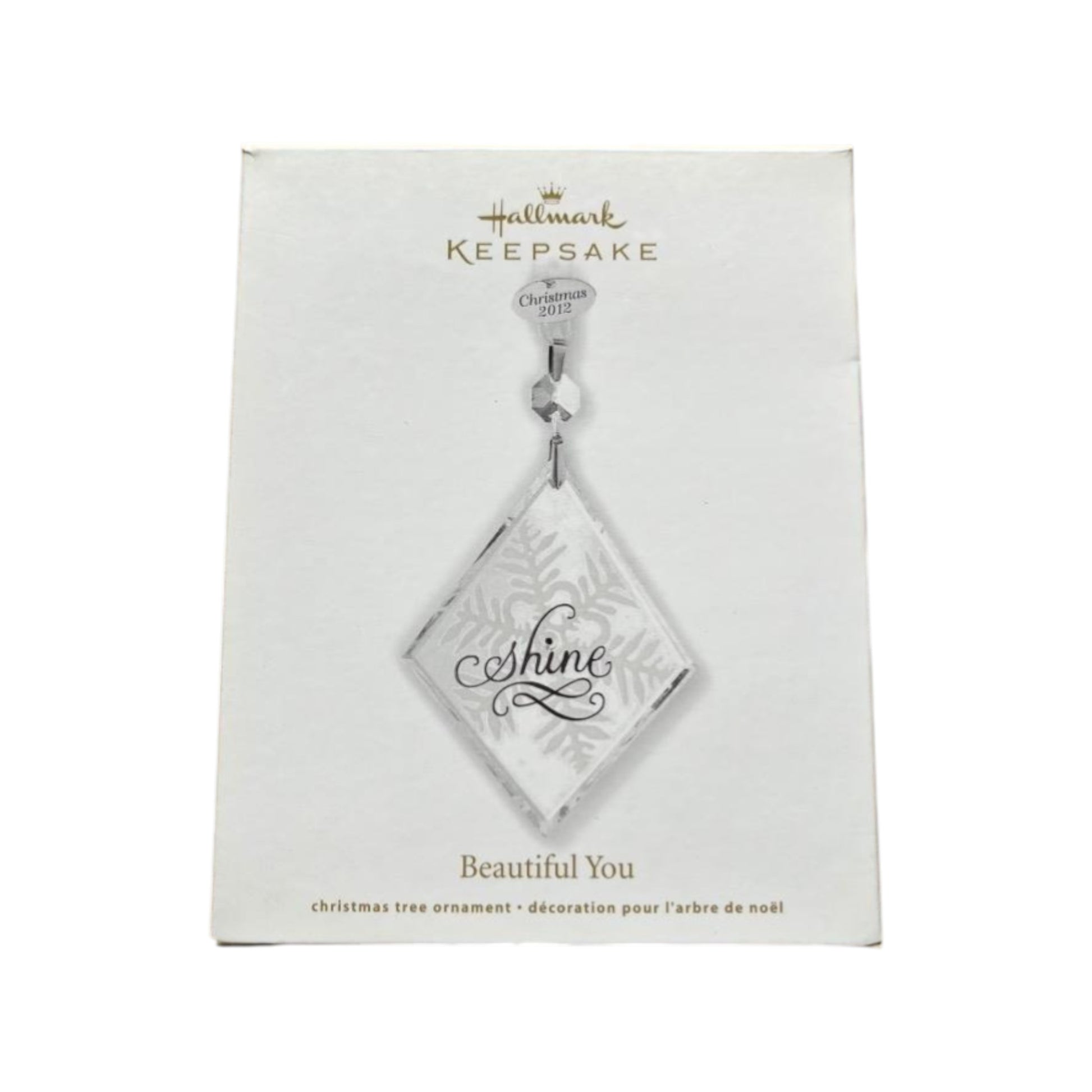 2012 Beautiful You Hallmark Ornament (Snowflake) QXG3524 Image2