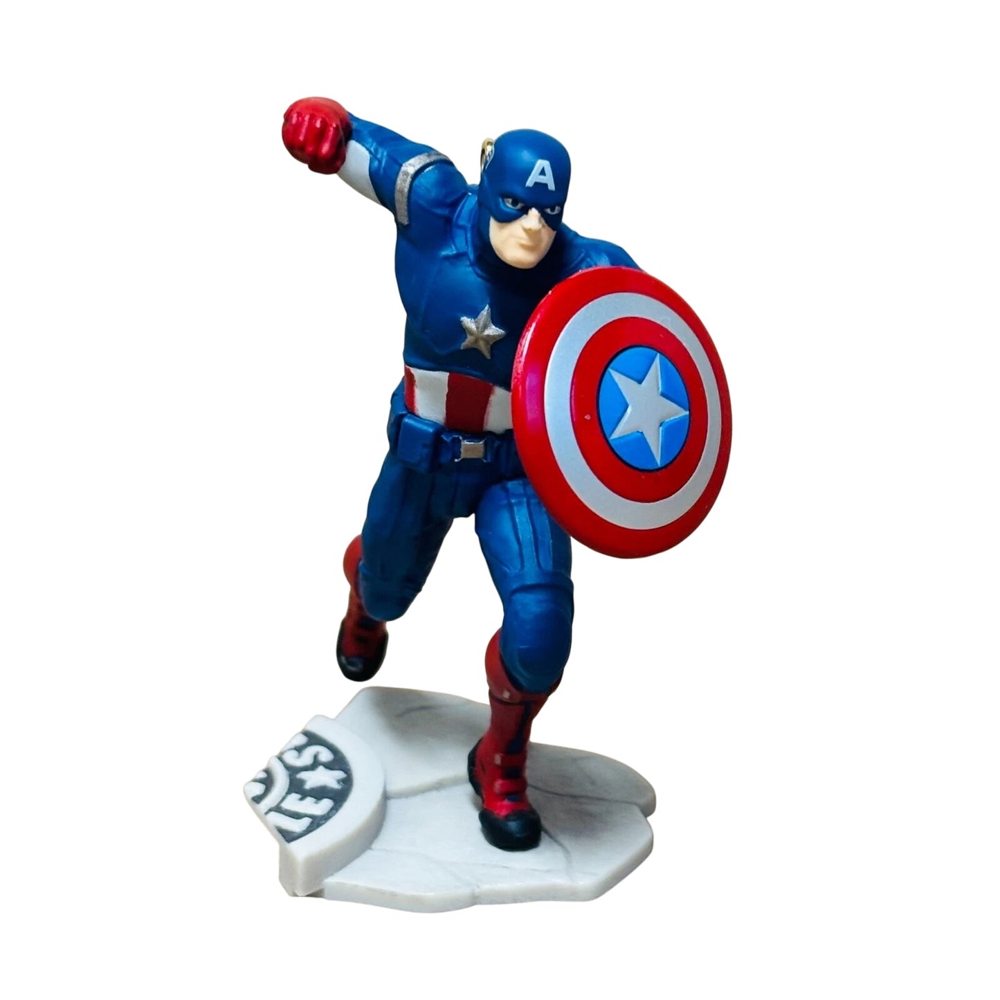 2012 Captain America Avengers Hallmark Ornament (Super Heroes) QXI2611 Image1