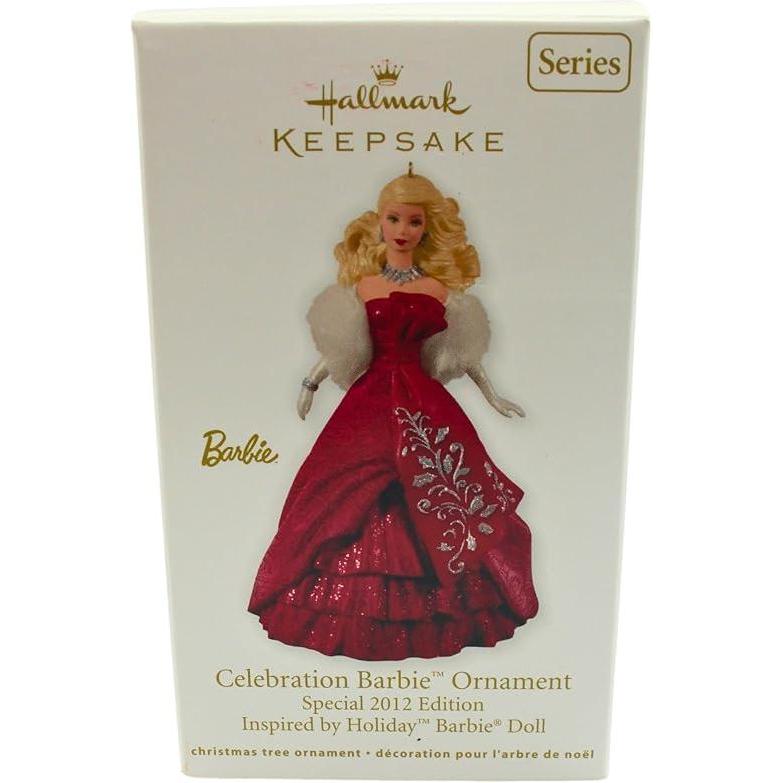 2012 Celebration Barbie Hallmark Ornament (Celebration Barbie) QX8534