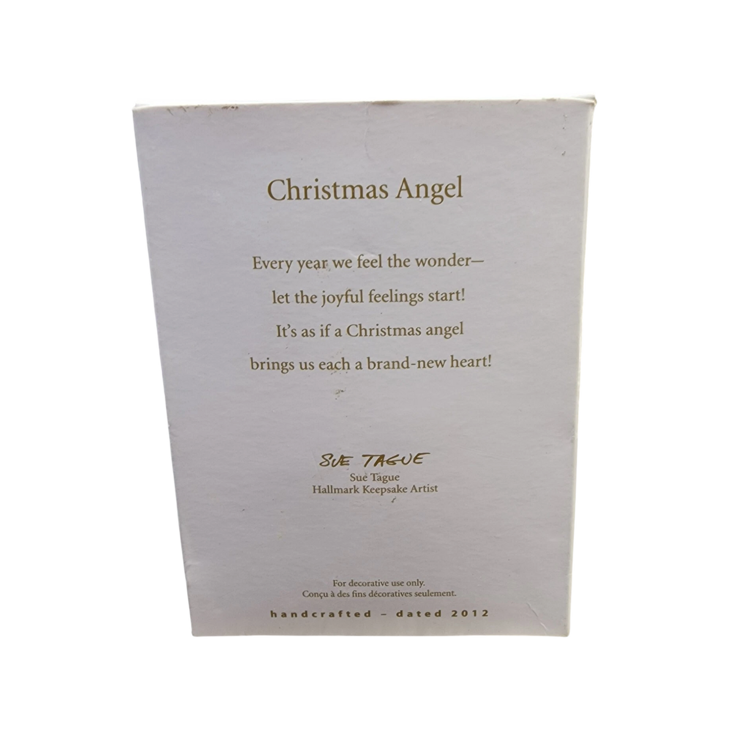 2012 Christmas Angel Hallmark Ornament (Angel) QXC5044 Image6