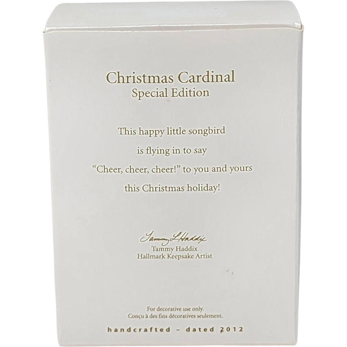 2012 Christmas Cardinal - Special Edition (Bird)