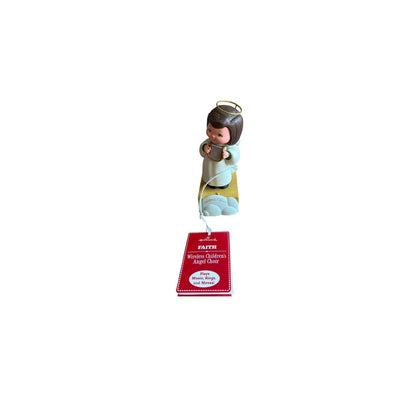 2012 Christmas Pageant Angel – Faith Choir Motion Singing Figure (Angels) Hallmark Ornament XKT1042 Image2