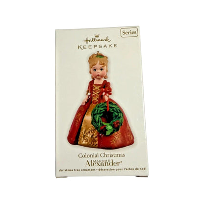 2012 Colonial Christmas Hallmark Ornament (Madame Alexander) QX8304 Image2
