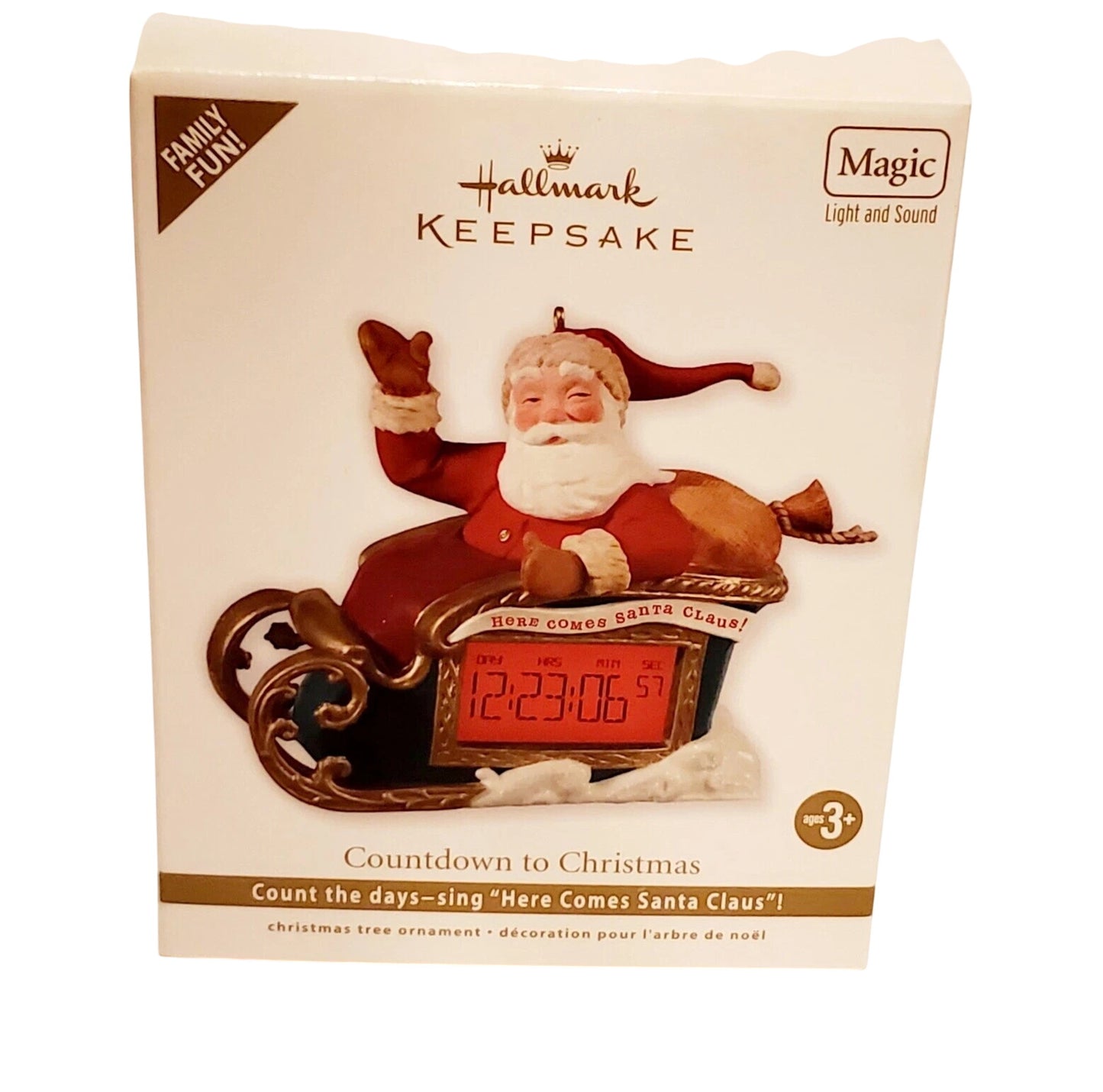 2012 Countdown to Christmas Hallmark Ornament (Countdown to Christmas) QXG4004 Image2