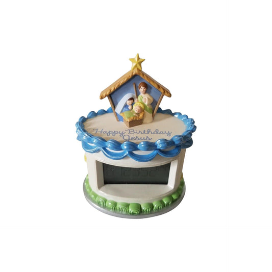 2012 Countdown to Jesus' Birthday Hallmark Ornament (Count the days-sing "Happy Birthday"!) QXG4494 Image1