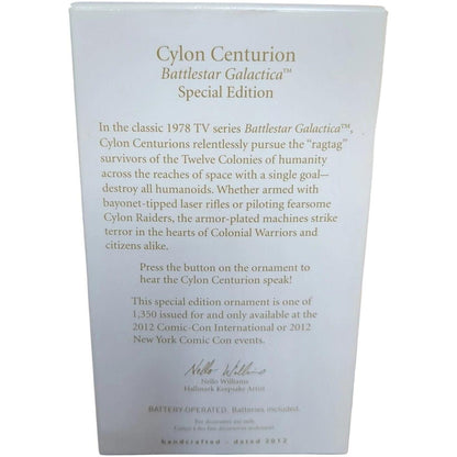 2012 Cylon Centurion Hallmark Ornament (Battlestar Galactica) QMP4076