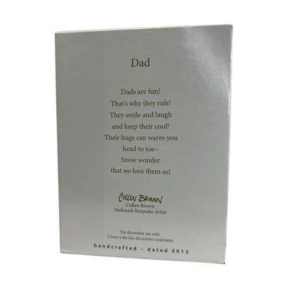 2012 Dad Hallmark Ornament (Family) QXG4584 Image7