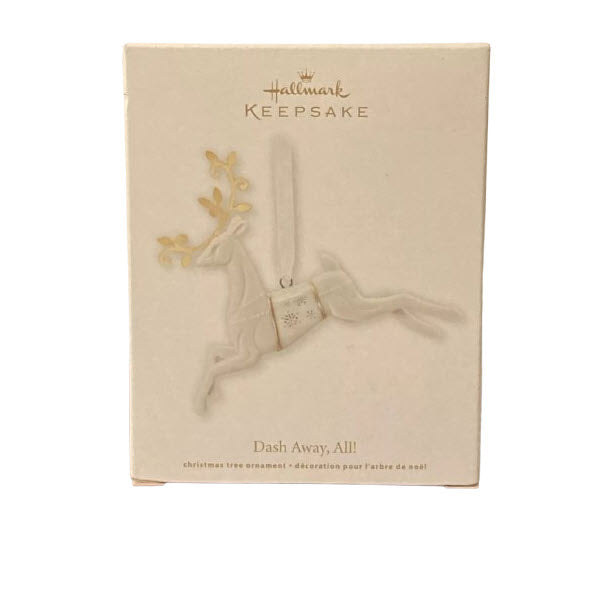 2012 Dash Away, All! Hallmark Ornament (Reindeer) QXG3501