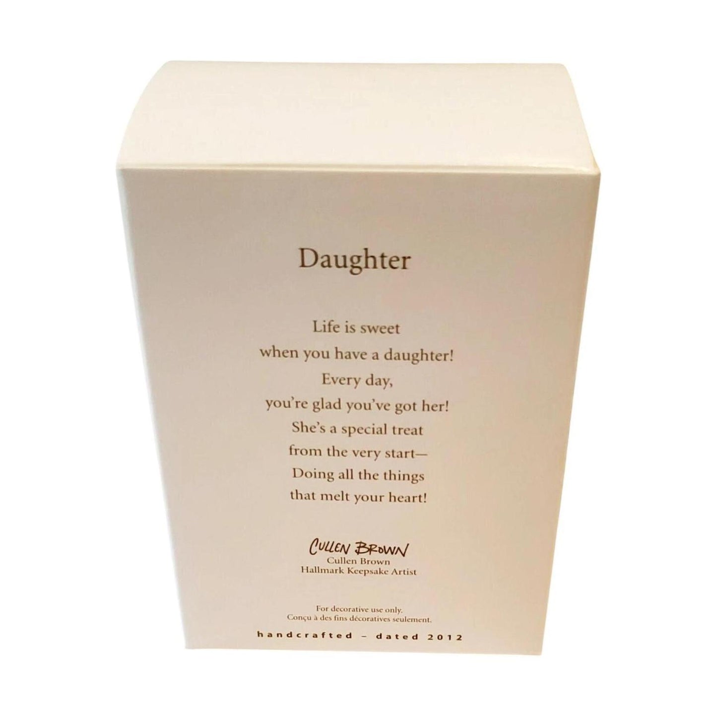 2012 Daughter Hallmark Ornament (Ice Cream) QXG4674 Image4