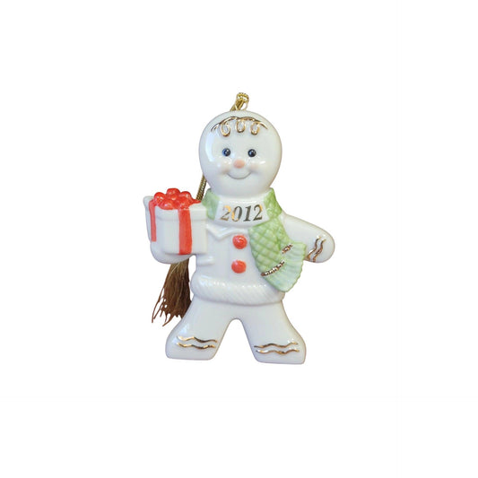 2012 Delicious Delivery Snowmen Lenox Ornament 813659 Image1