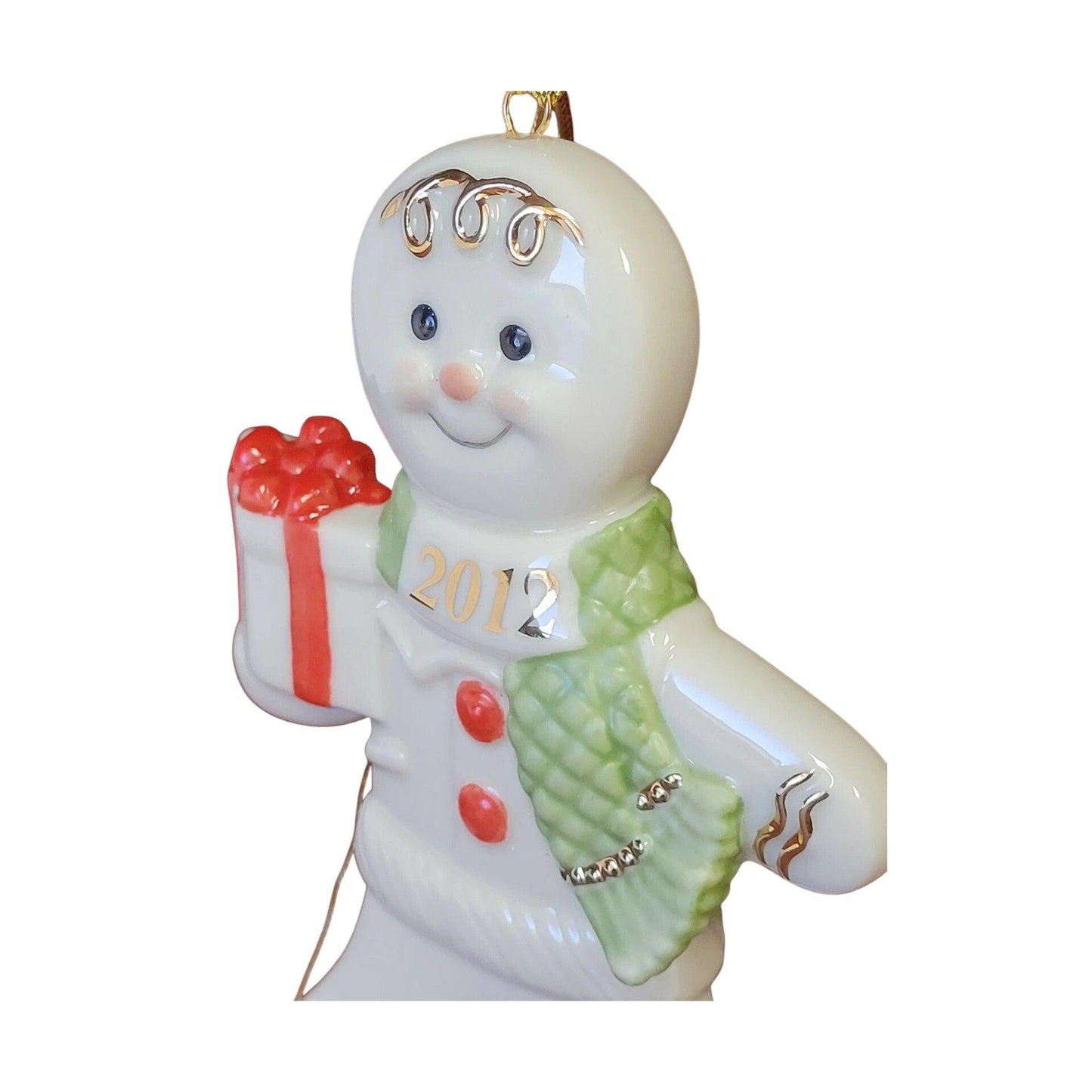 2012 Delicious Delivery Snowmen Lenox Ornament 813659 Image3