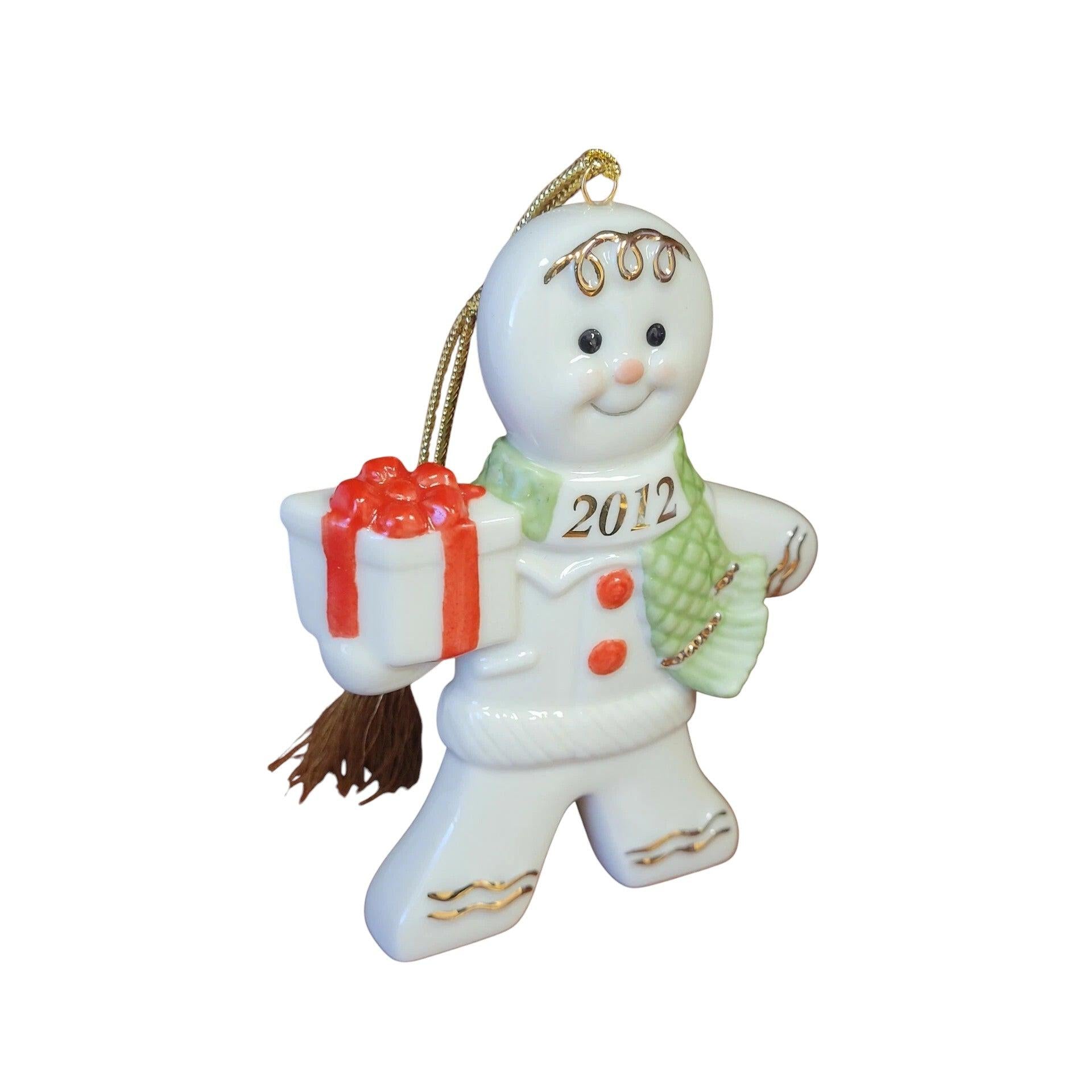 2012 Delicious Delivery Snowmen Lenox Ornament 813659 Image4