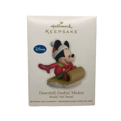 2012 Downhill-Dashin' Mickey Hallmark Ornament (Mickey Mouse & Friends) QRP5901