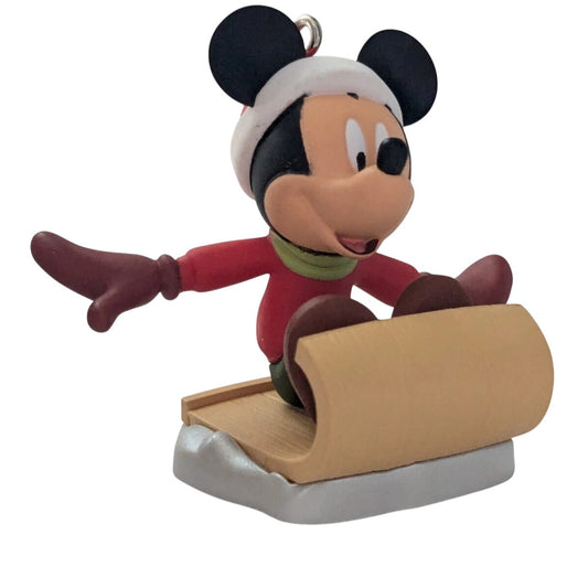 2012 Downhill-Dashin' Mickey Hallmark Ornament (Mickey Mouse & Friends) QRP5901 Image1