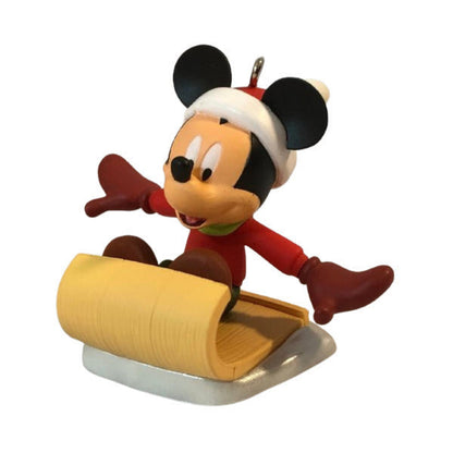 2012 Downhill-Dashin' Mickey Hallmark Ornament (Mickey Mouse & Friends) QRP5901 Image4