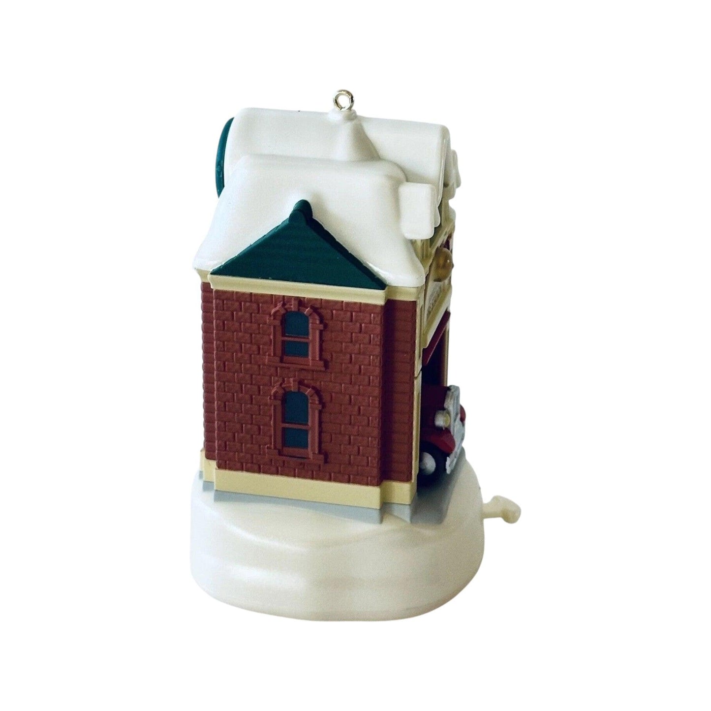 2012 Fire Station Hallmark Ornament (Kringleville) QX8161 Image4