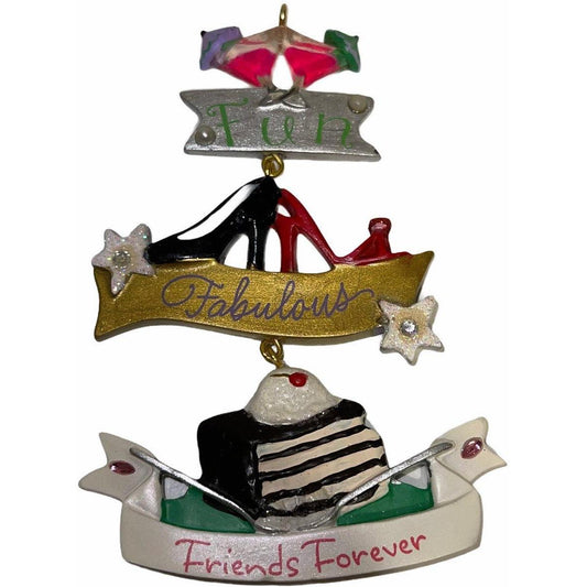 2012 Friends Forever Hallmark Ornament (Eat & Drink) QXG4051