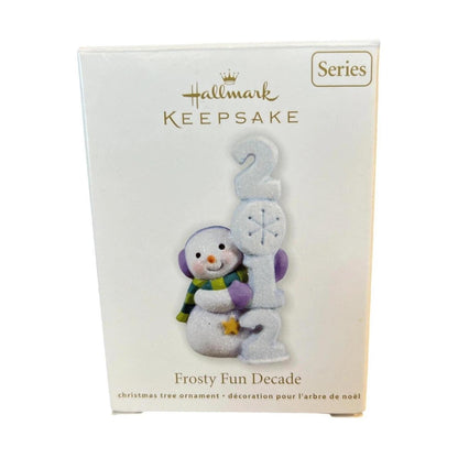 2012 Frosty Fun Decade Hallmark Ornament (Frosty Fun Decade) QX8284 Image2