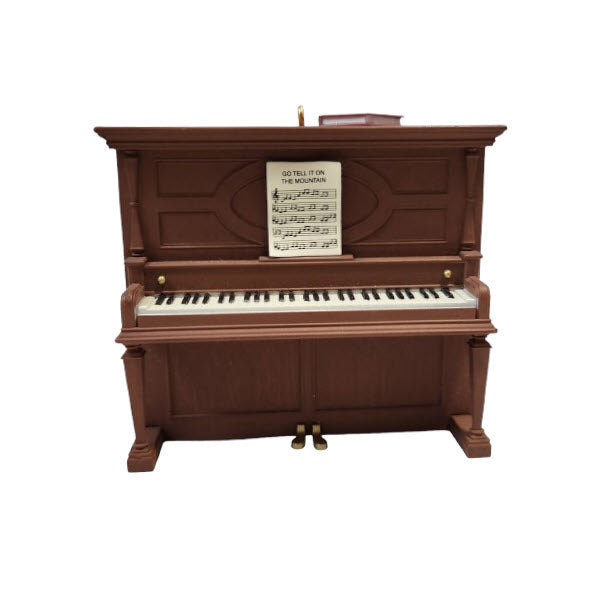 2012 Go Tell It on the Mountain Hallmark Ornament (Piano) QSM7741