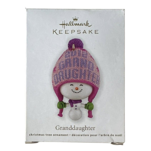 2012 GrandDaughter Hallmark Ornament (Family) QXG4684