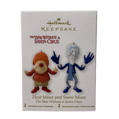 2012 Heat Miser and Snow Miser Hallmark Ornament (The Year Without a Santa Claus) QXI2871