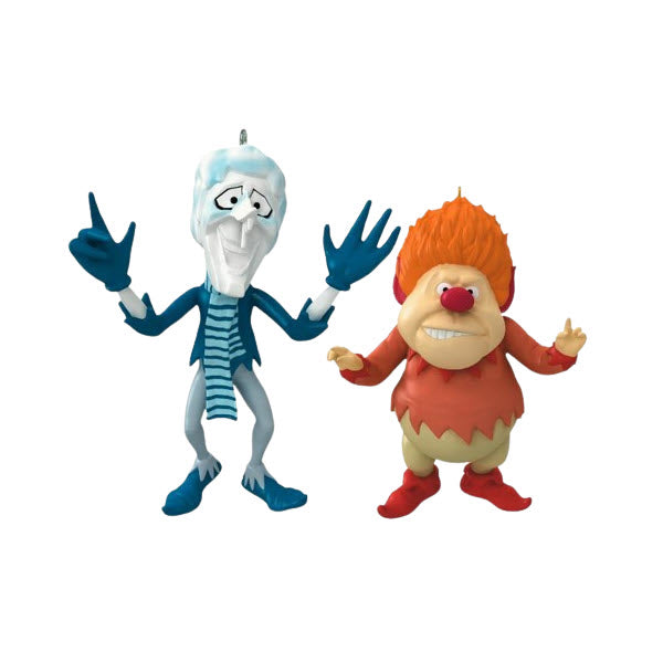 2012 Heat Miser and Snow Miser Hallmark Ornament (The Year Without a Santa Claus) QXI2871