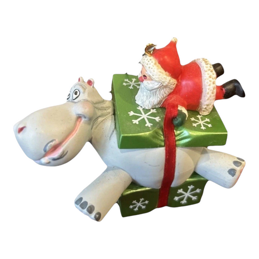 2012 I Want A Hippopotamus For Christmas Hallmark Ornament (Hippo) QXG3221 Image1