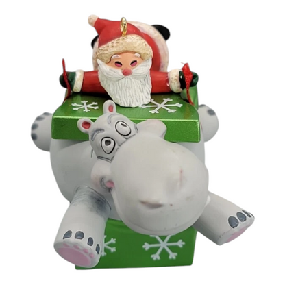 2012 I Want A Hippopotamus For Christmas Hallmark Ornament (Hippo) QXG3221 Image5