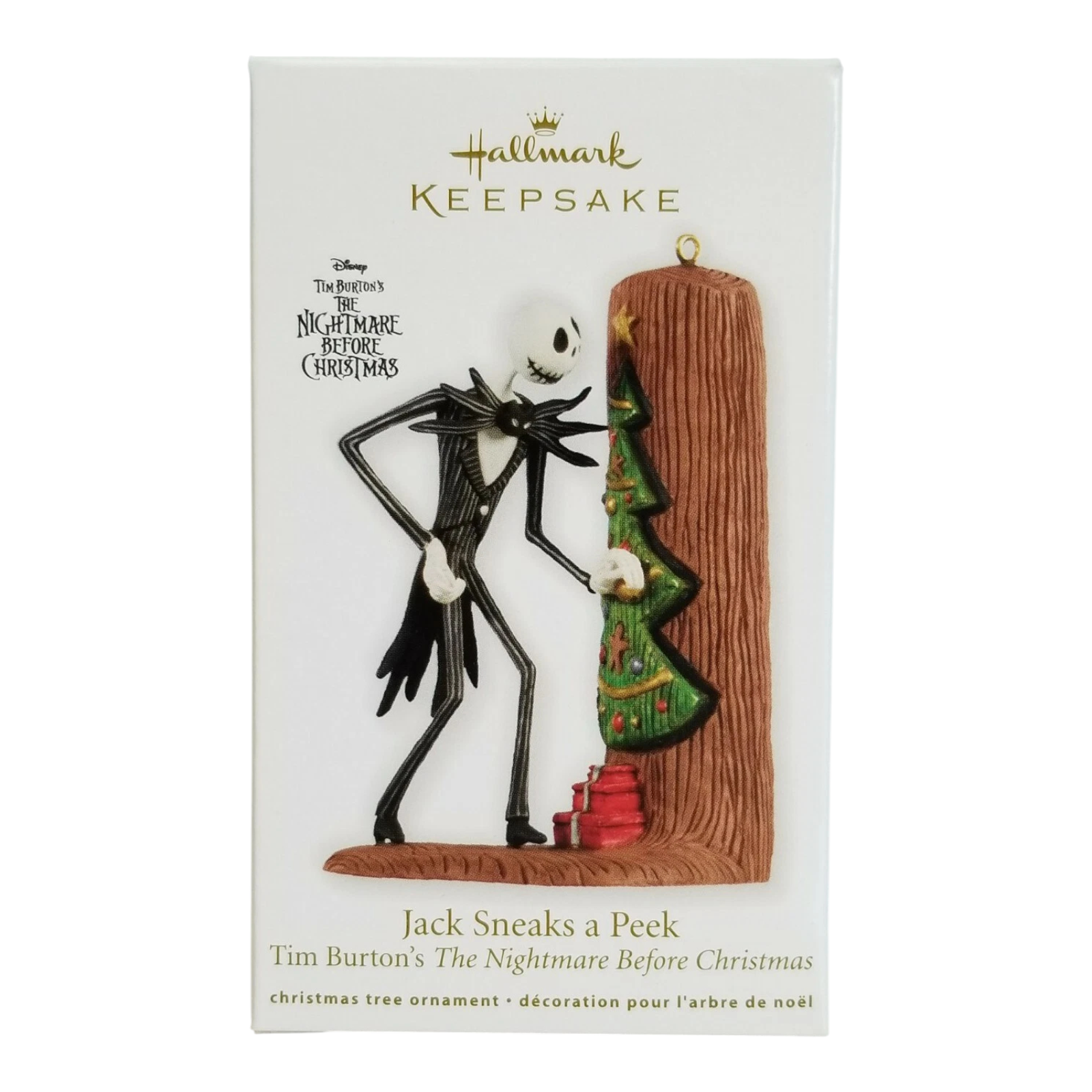 2012 Jack Sneaks a Peek Hallmark Ornament (Tim Burton's The Nightmare Before Christmas) QXD1004