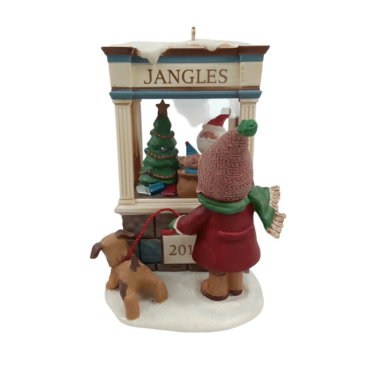 2012 Jangles Jewelry Store Hallmark Ornament (Christmas Window) QXC5037 Image1