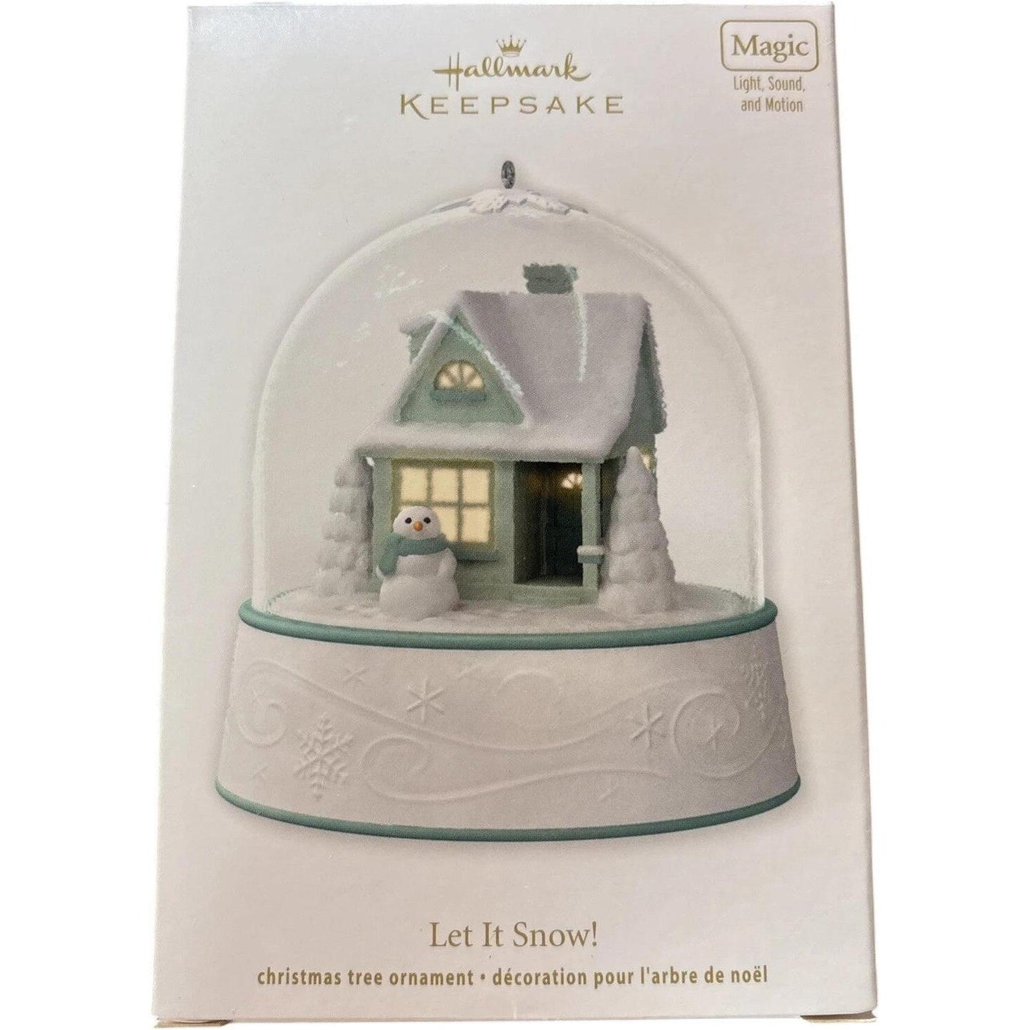 2012 Let It Snow! Hallmark Ornament (Snowmen) QXG3244