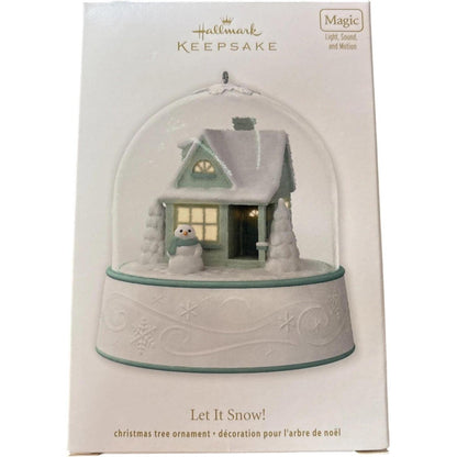 2012 Let It Snow! Hallmark Ornament (Snowmen) QXG3244