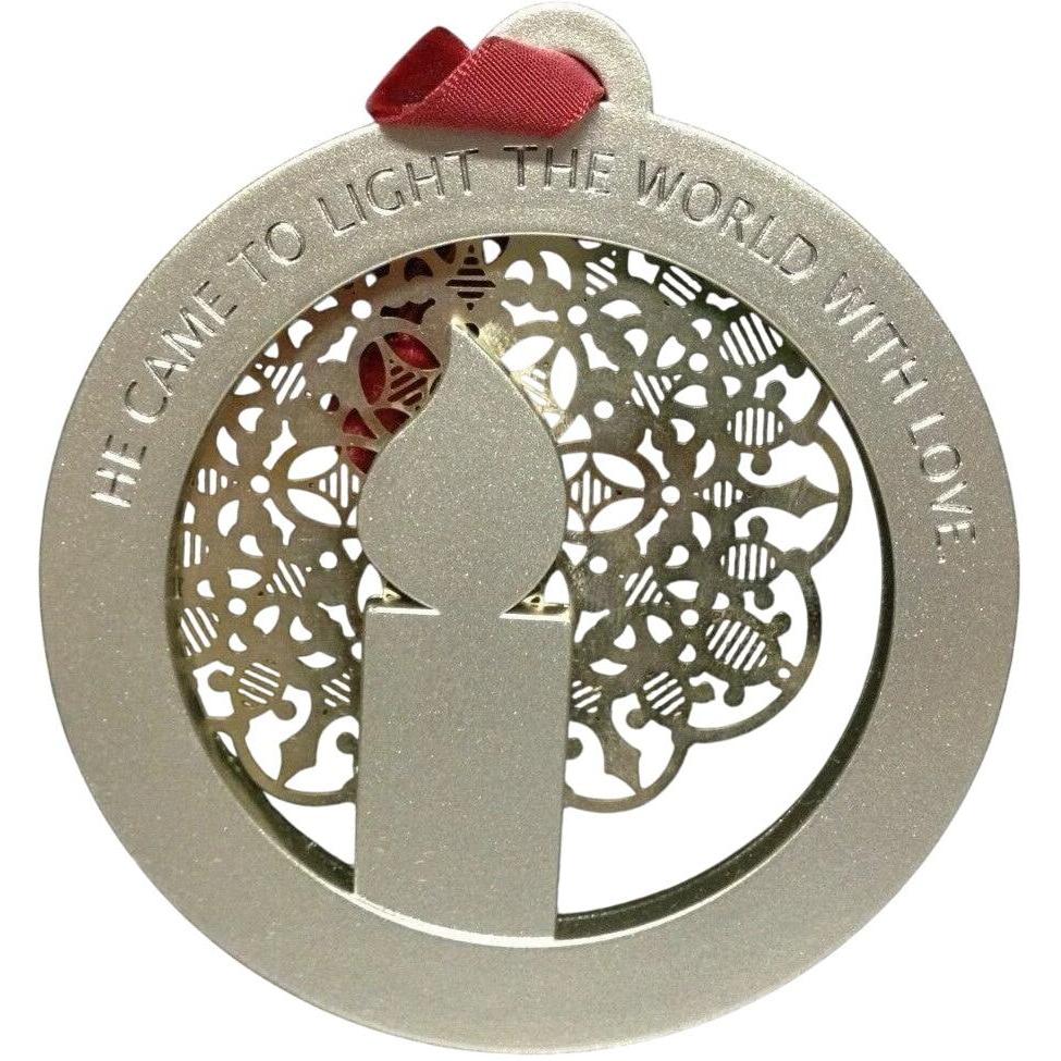 2012 Light of Love Hallmark Ornament (Candle) QXG4631