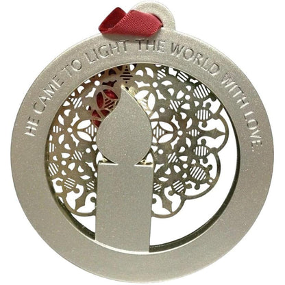 2012 Light of Love Hallmark Ornament (Candle) QXG4631