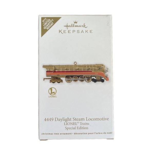 2012 Lionel 4449 Daylight Steam Locomotive Hallmark Ornament (Lionel) QXE3024