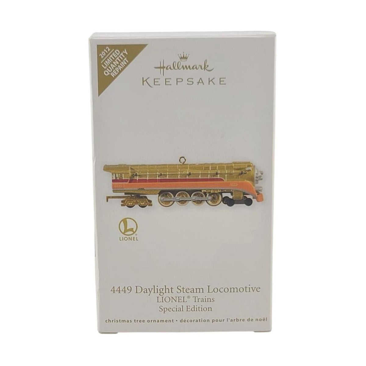 2012 Lionel 4449 Daylight Steam Locomotive Hallmark Ornament (Lionel) QXE3024 Image2