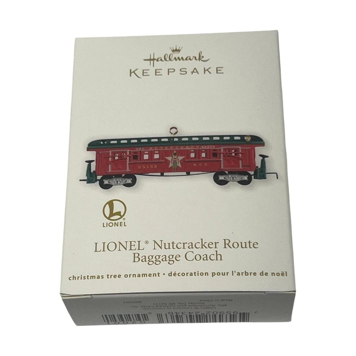 2012 Lionel Nutcracker Route Baggage Coach Hallmark Ornament (Lionel) QXI2001 Image2