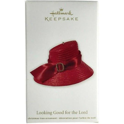 2012 Looking Good for the Lord Hallmark Ornament (Hat) QSM7771