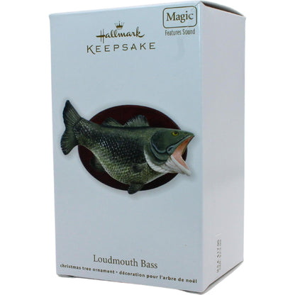 2012 Loudmouth Bass Hallmark Ornament (Fishing) QXG4541