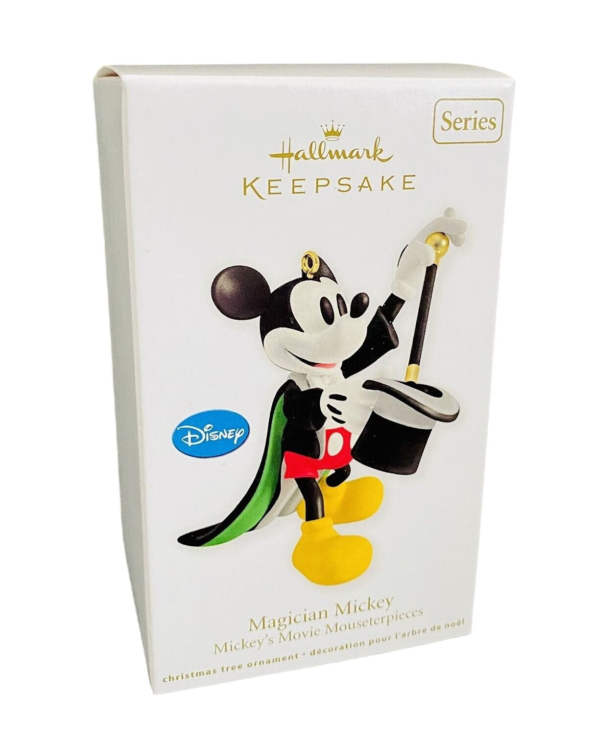 2012 Magician Mickey Hallmark Ornament (Mickey's Movie Mousterpieces) QX8294
