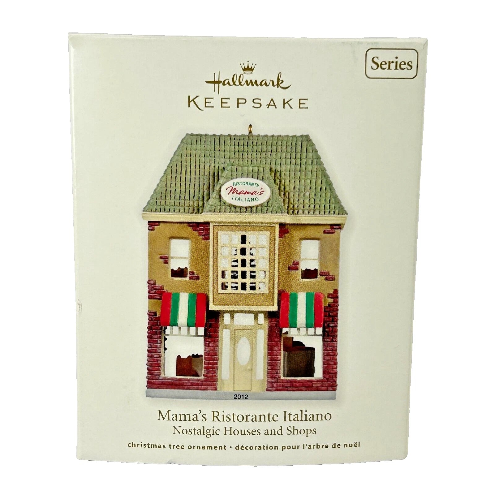 2012 Mama's Ristorante Italiano Hallmark Ornament (Nostalgic Houses and Shops) QX8144 Image2