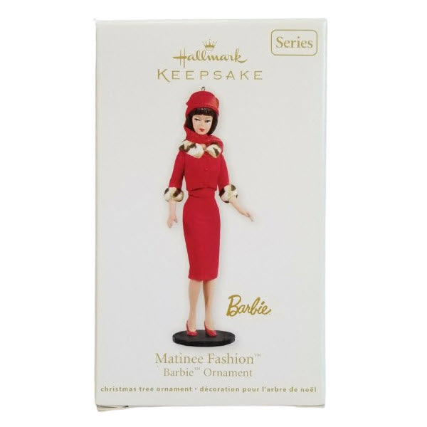 2012 Matinee Fashion Hallmark Ornament (Barbie) QX8394