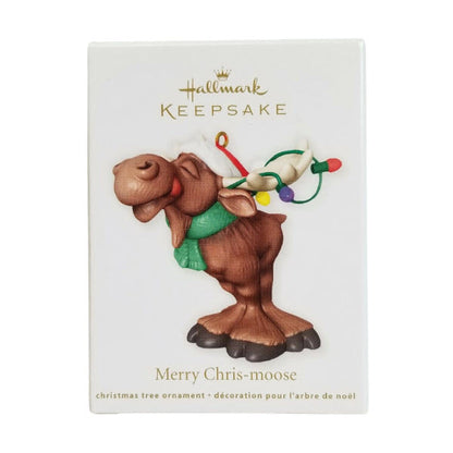 2012 Merry Chris-Moose Hallmark Ornament (Chris-Moose) QK5004