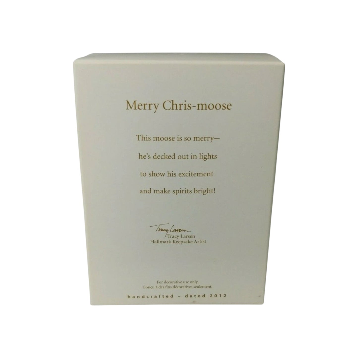 2012 Merry Chris-Moose Hallmark Ornament (Chris-Moose) QK5004 Image6