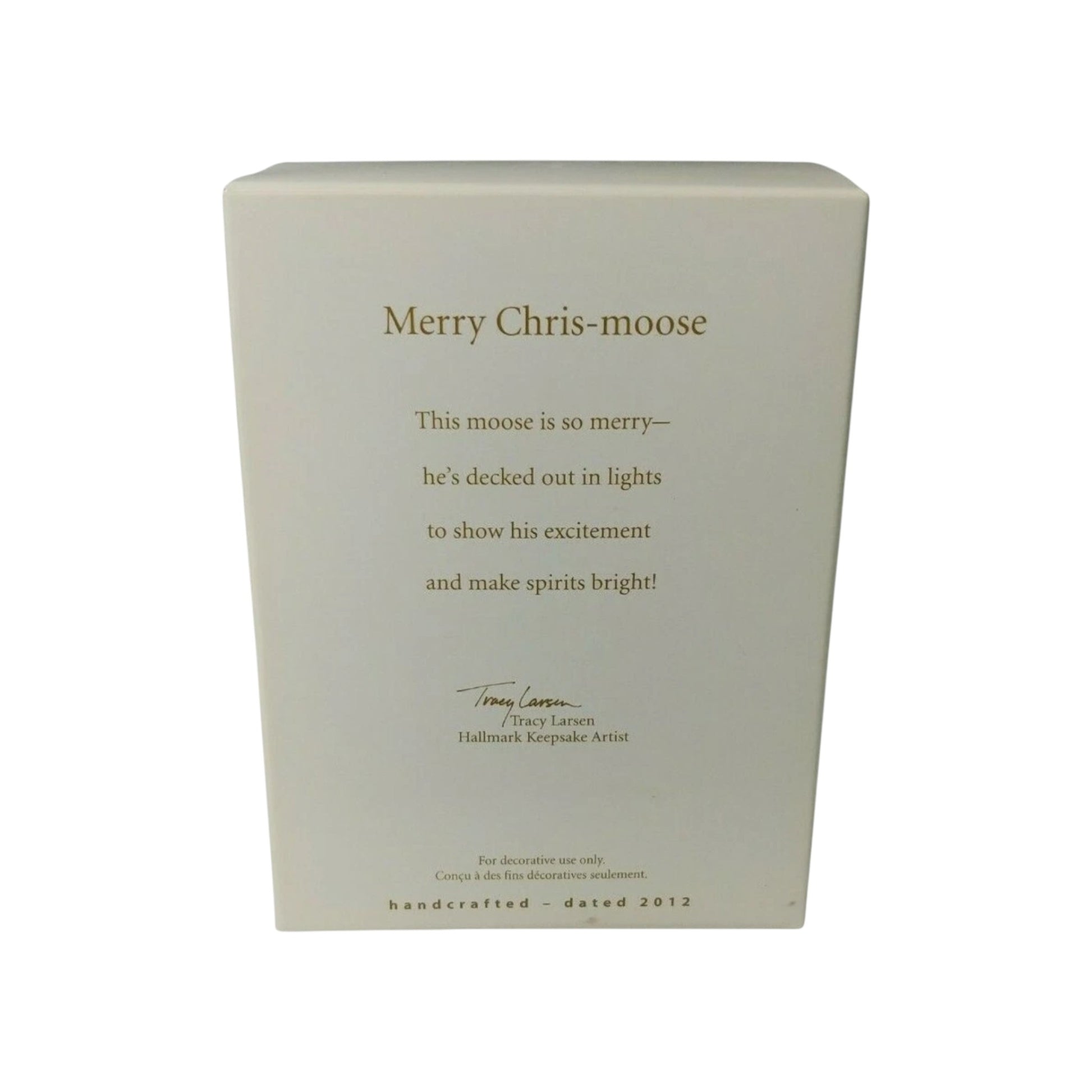2012 Merry Chris-Moose Hallmark Ornament (Chris-Moose) QK5004 Image6