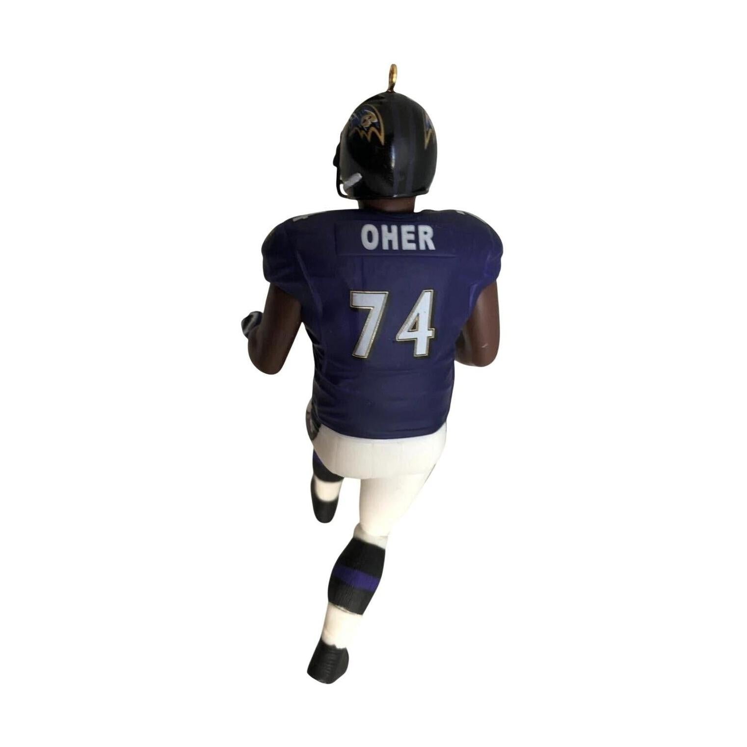 2012 Michael Oher Hallmark Ornament (Football Legends) QX8234 Image4