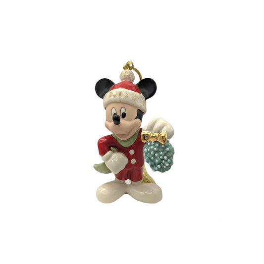 2012 Mistletoe Mickey Mickey Mouse Lenox Ornament 813693 Image1