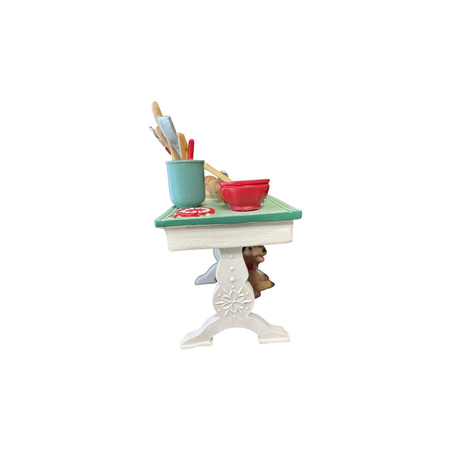 2012 Mrs. Claus’s Kitchen Table (Mrs. Claus) Hallmark Ornament QMP5035 Image3