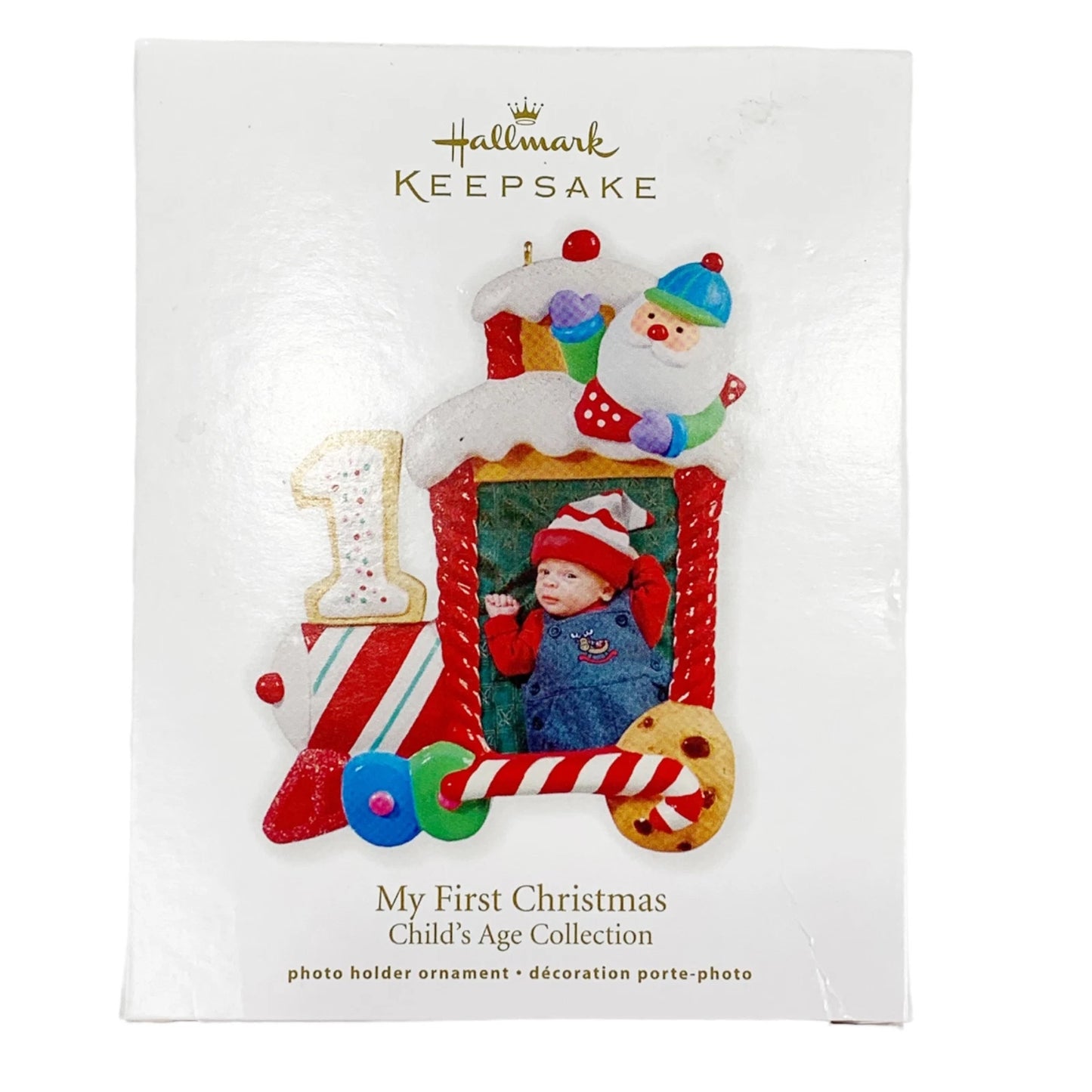 2012 My First Christmas - Photo Holder Hallmark Ornament (Child's Age Collection) QXG4409